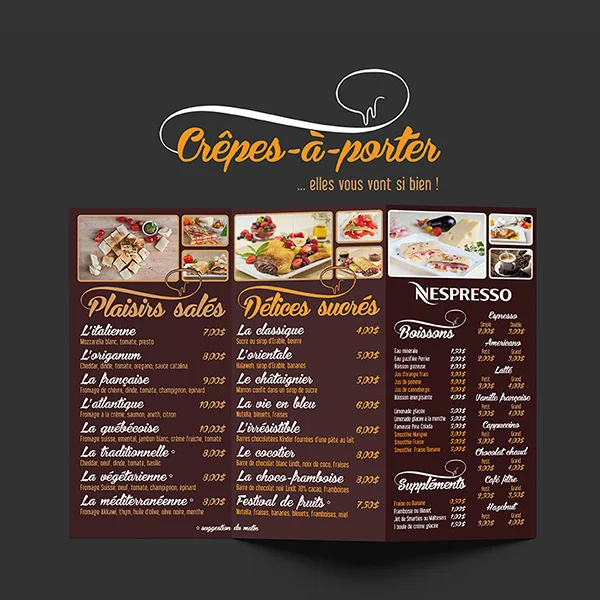 Des crêpes au menu