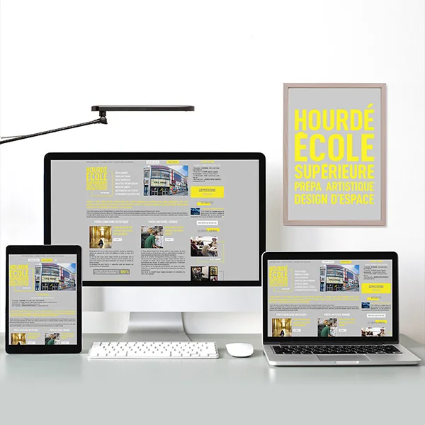 En charge de la communication de l'école Hourdé Communication de l'école Hourdé